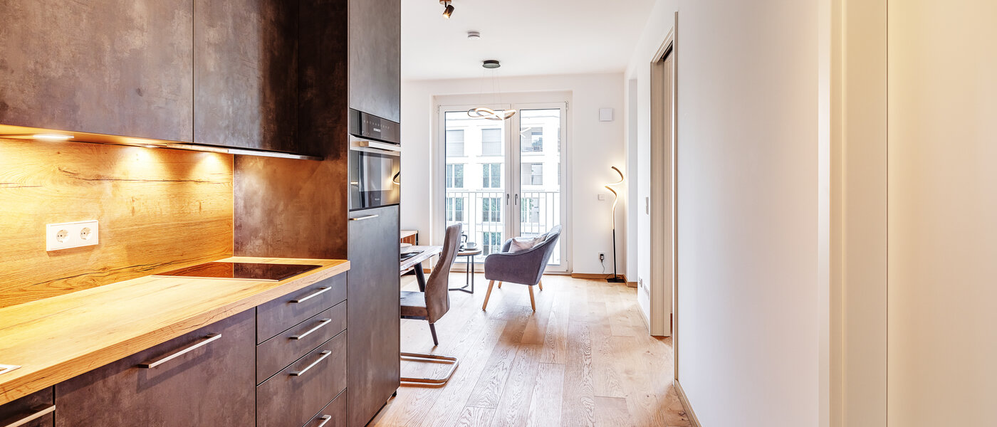 квартира München Giesing 03 кухня 13094