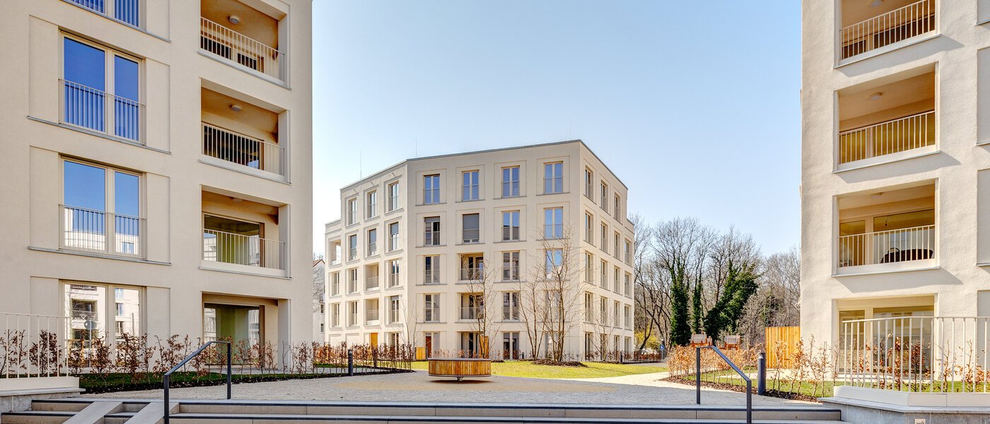 квартира München Giesing 01 внутренний двор  13094