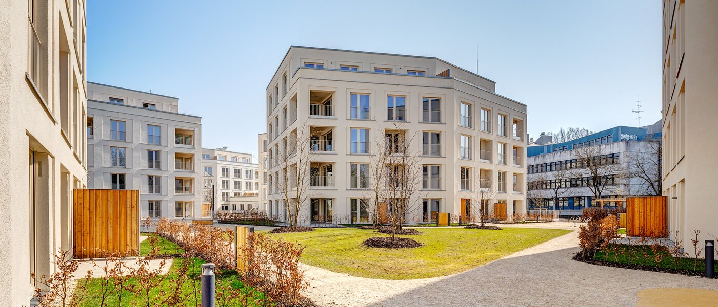 квартира München Giesing 02 внутренний двор  13094