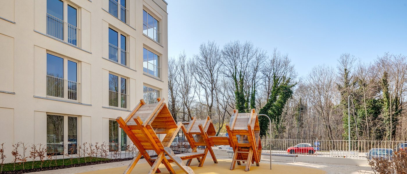 квартира München Giesing 04 внутренний двор  13094