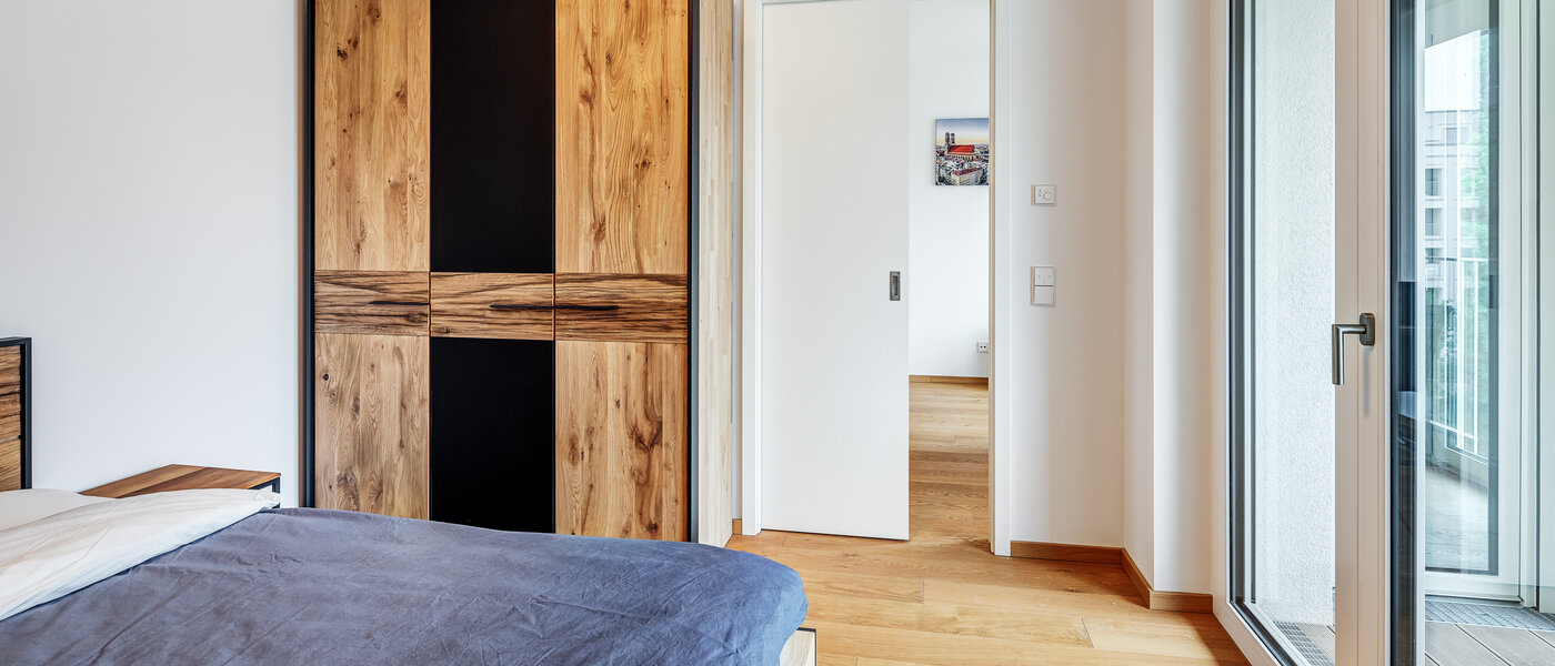 квартира München Giesing 03 спальная комната 13094