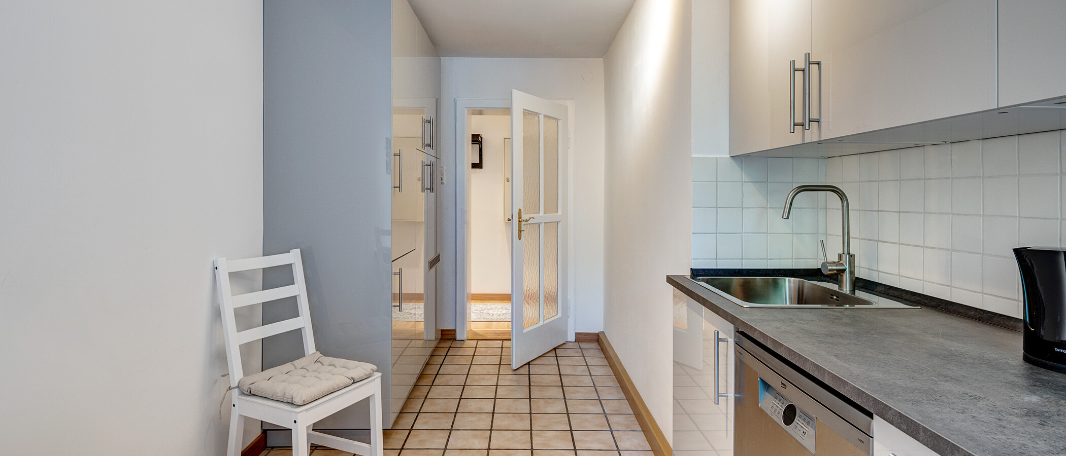 квартира München Neuhausen 03 кухня 13100