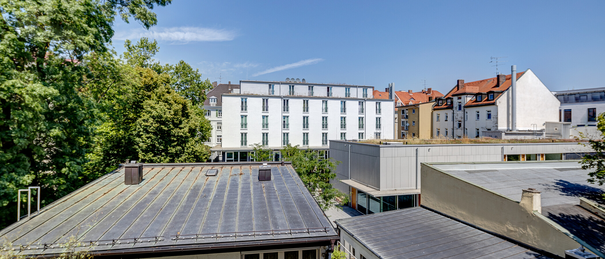 квартира München Neuhausen 02 вид из окна 13100