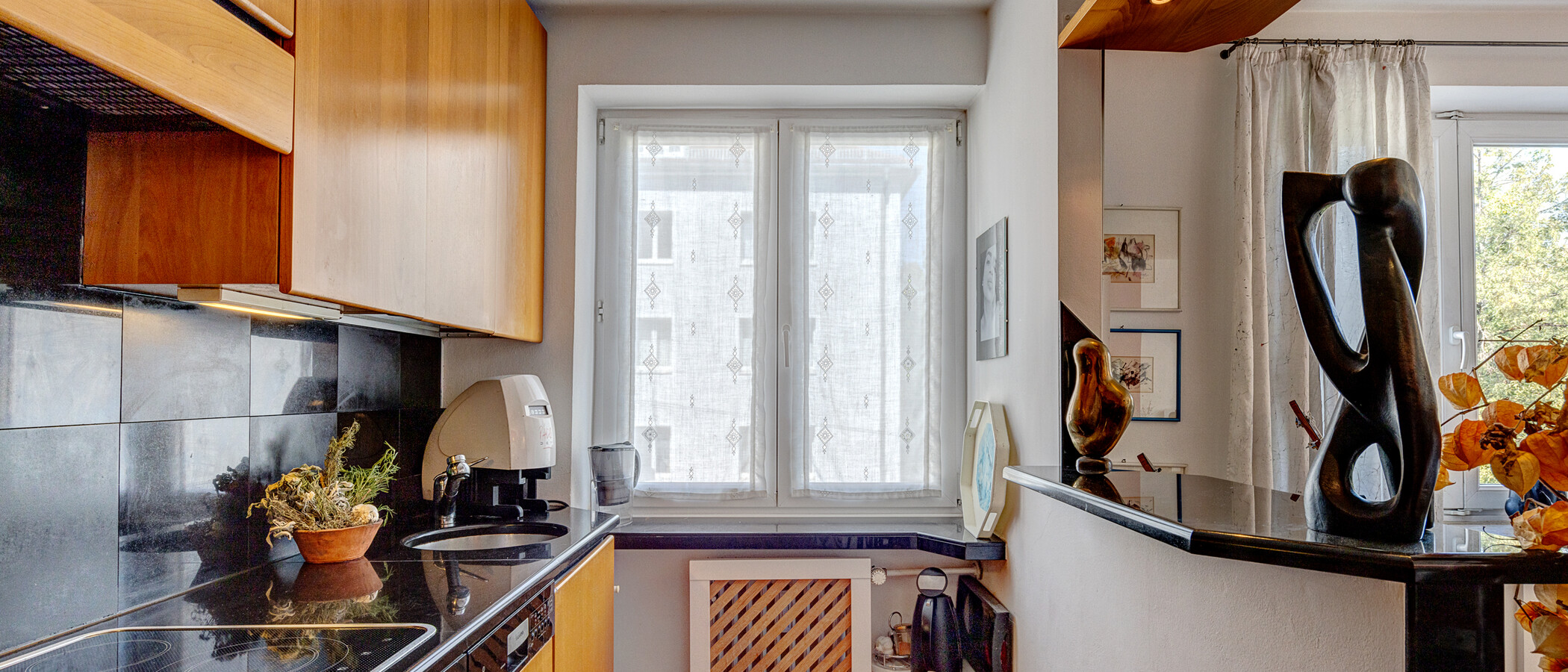 квартира München Schwabing 03 кухня 13107