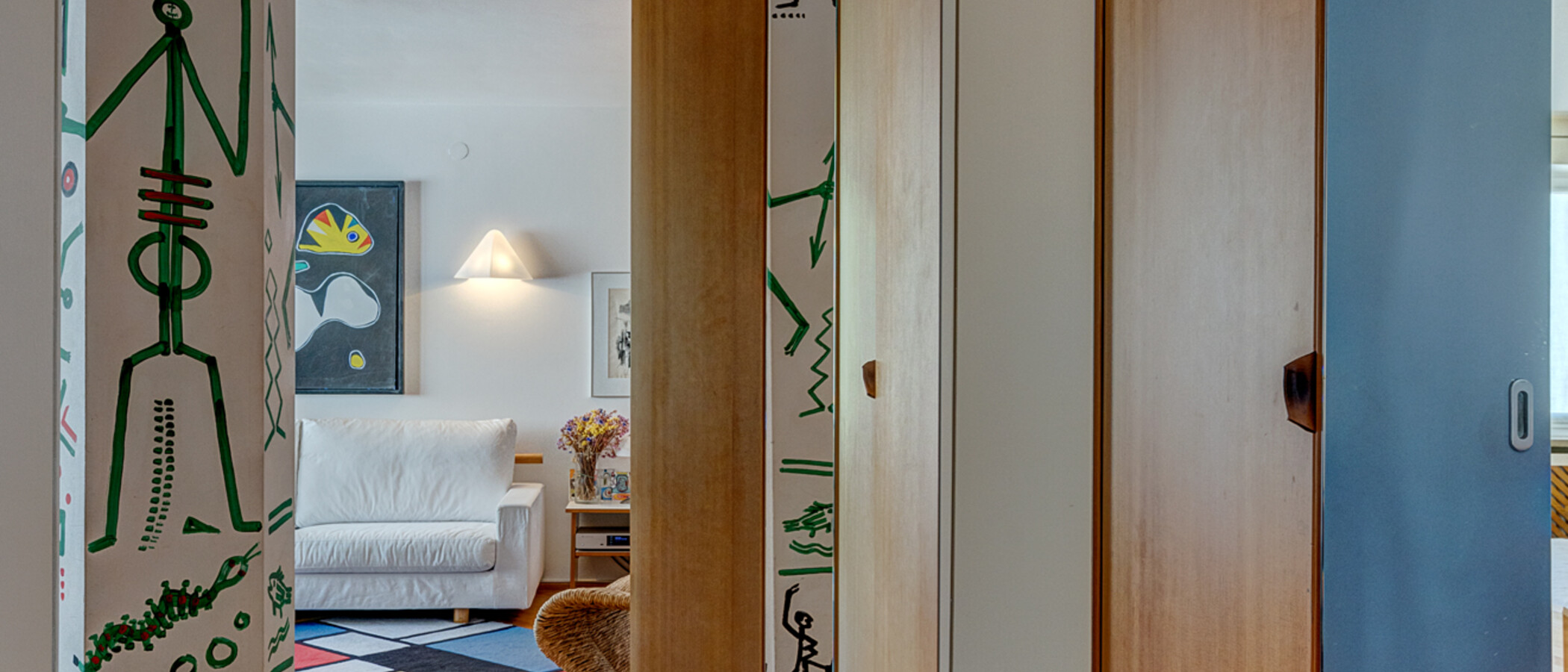 квартира München Schwabing 01 коридор 13107