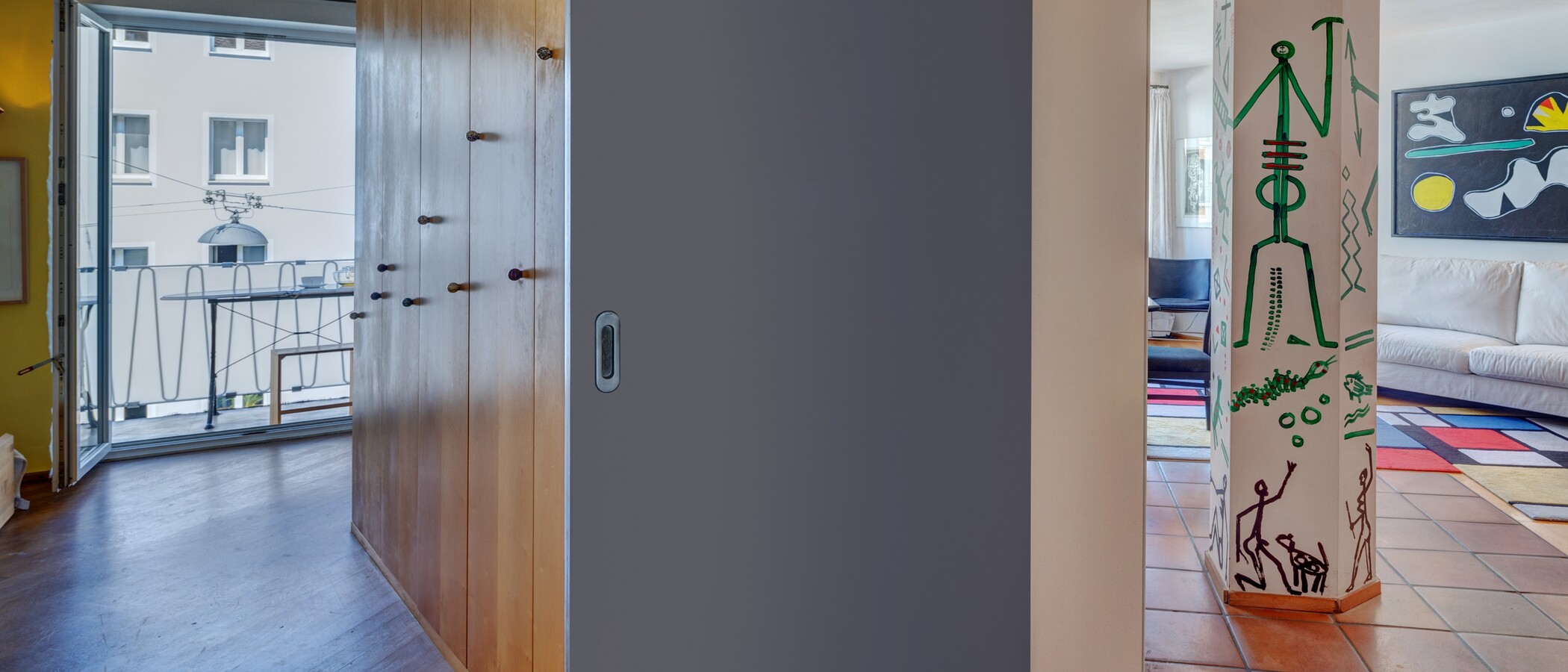 квартира München Schwabing 02 коридор 13107