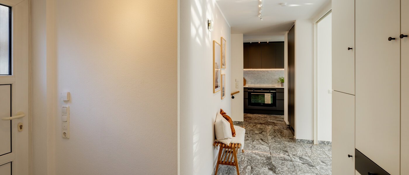 двухэтажная квартира München Trudering 01 коридор 13109