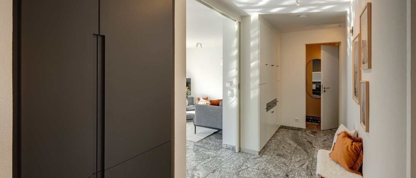 двухэтажная квартира München Trudering 05 коридор 13109