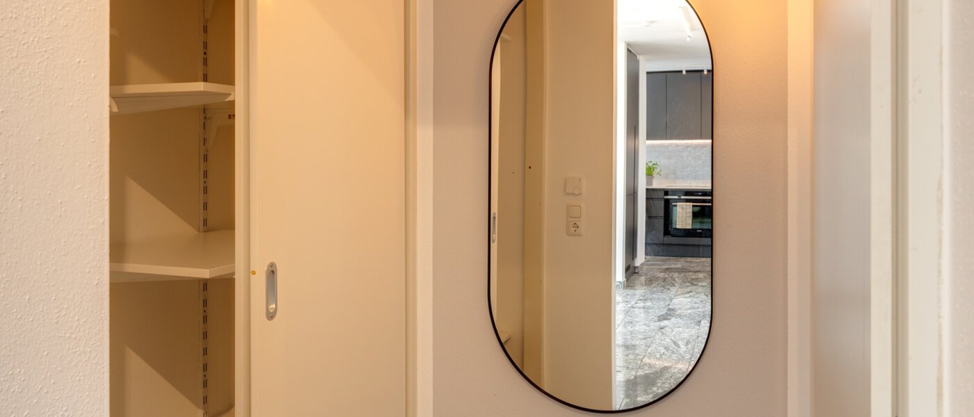 двухэтажная квартира München Trudering 07 коридор 13109