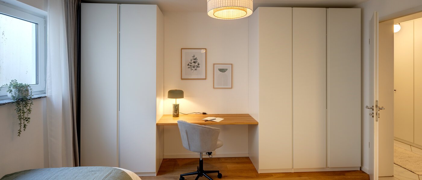 двухэтажная квартира München Trudering 03 2-я спальная комната 13109