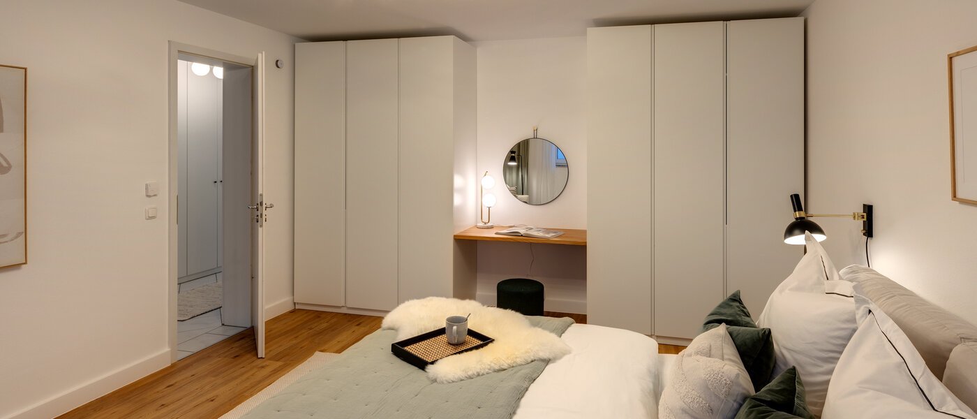 двухэтажная квартира München Trudering 03 1-я спальная комната 13109