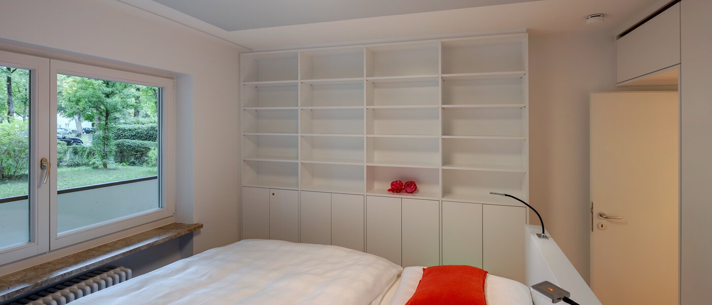 квартира München Nymphenburg 03 спальная комната 13111