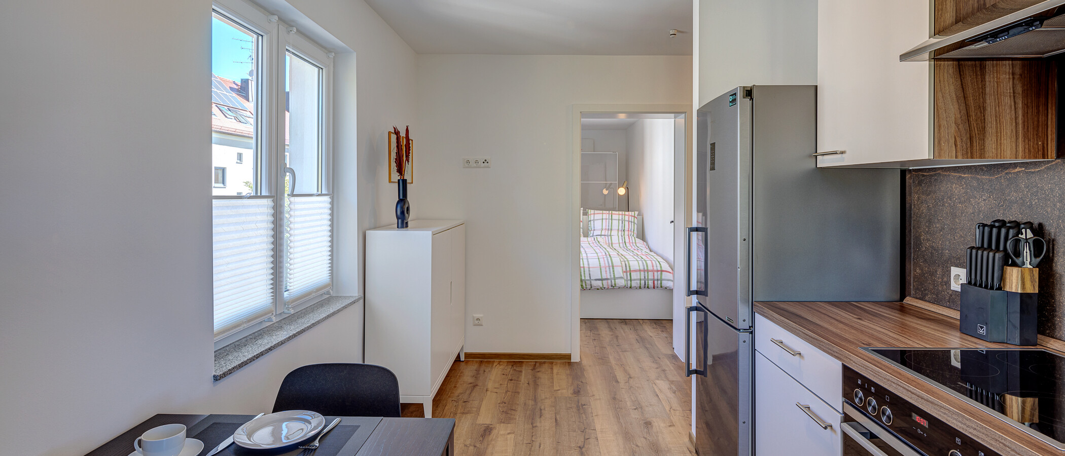 квартира München Obersendling 03 кухня 13112