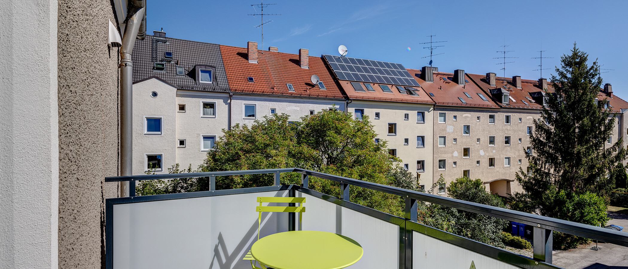 квартира München Obersendling 01 балкон 13112