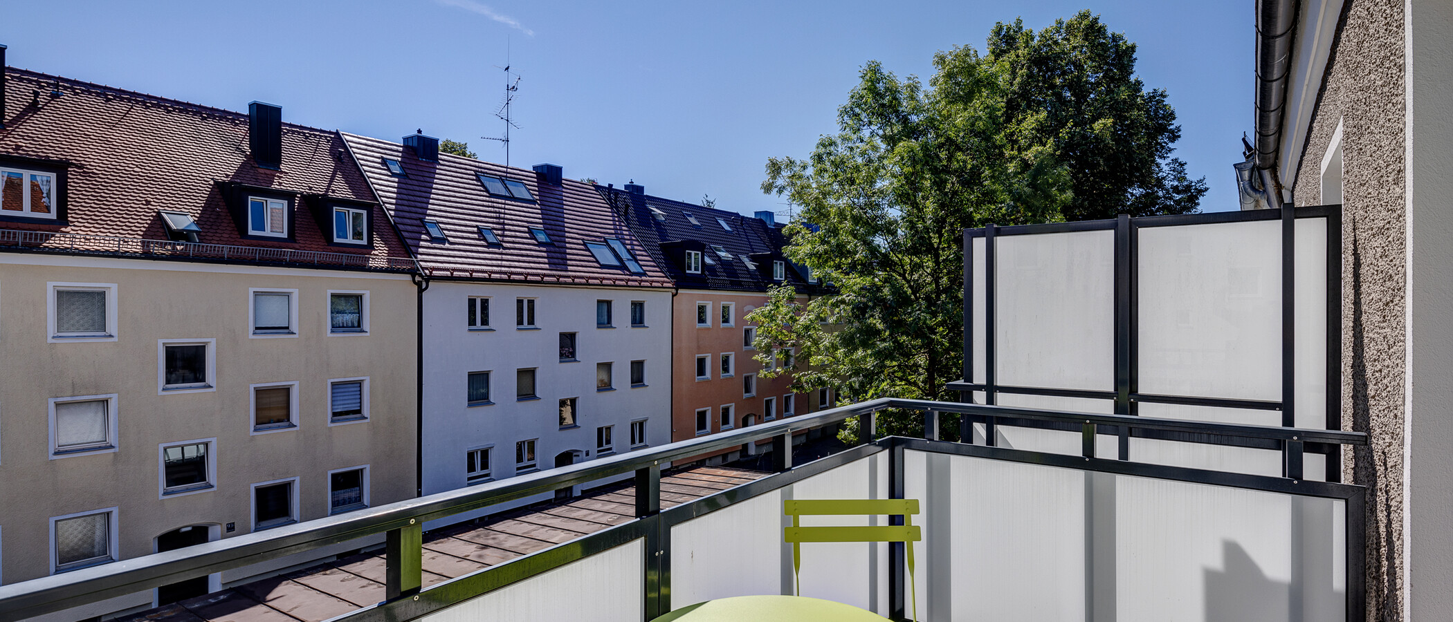 квартира München Obersendling 02 балкон 13112