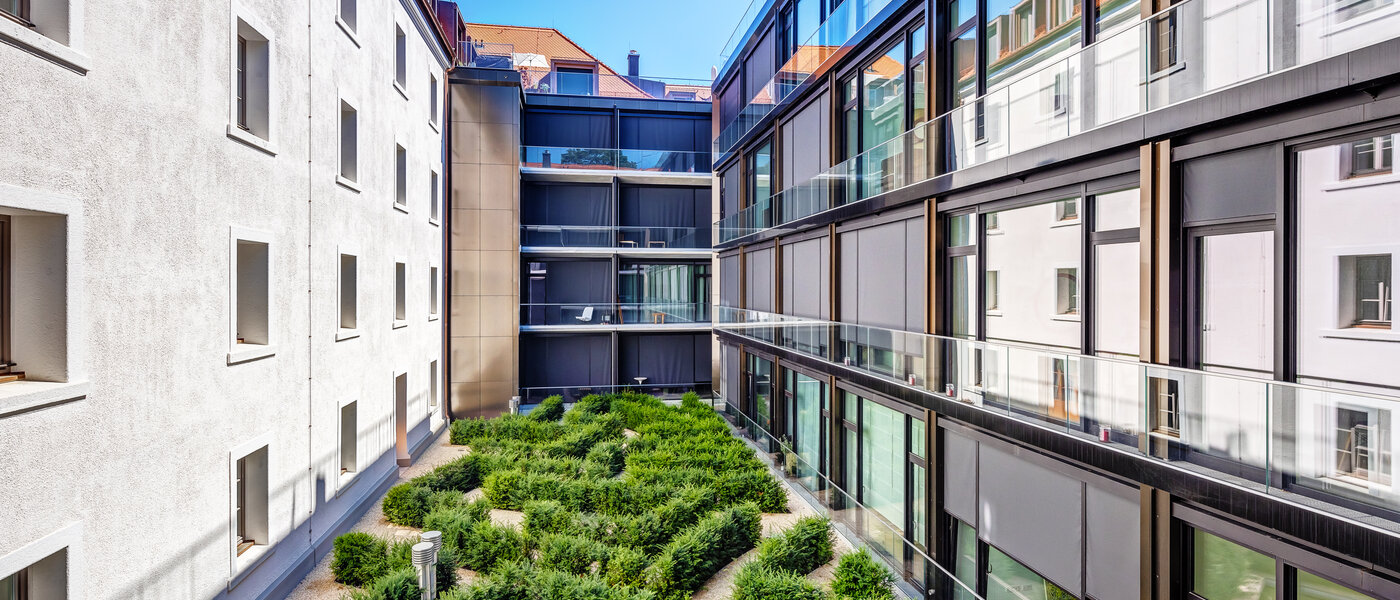 квартира München Au 01 вид из окна 13114