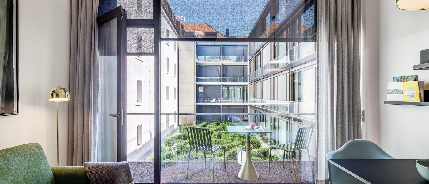 квартира München Au 02 вид из окна 13114