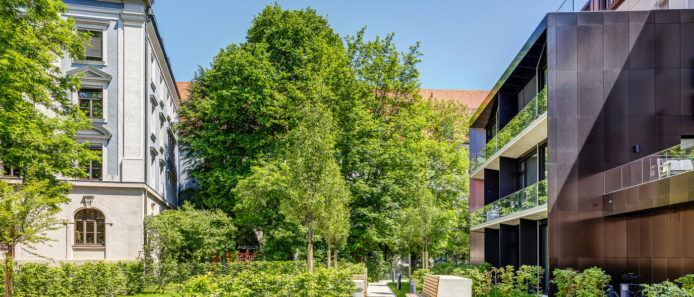 квартира München Au 01 внутренний двор  13114