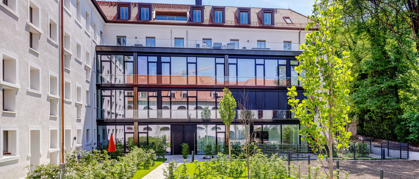 квартира München Au 03 внутренний двор  13114