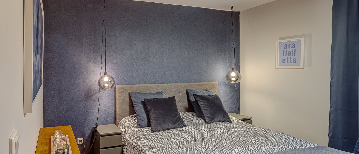 квартира München Schwabing 01 спальная комната 13128