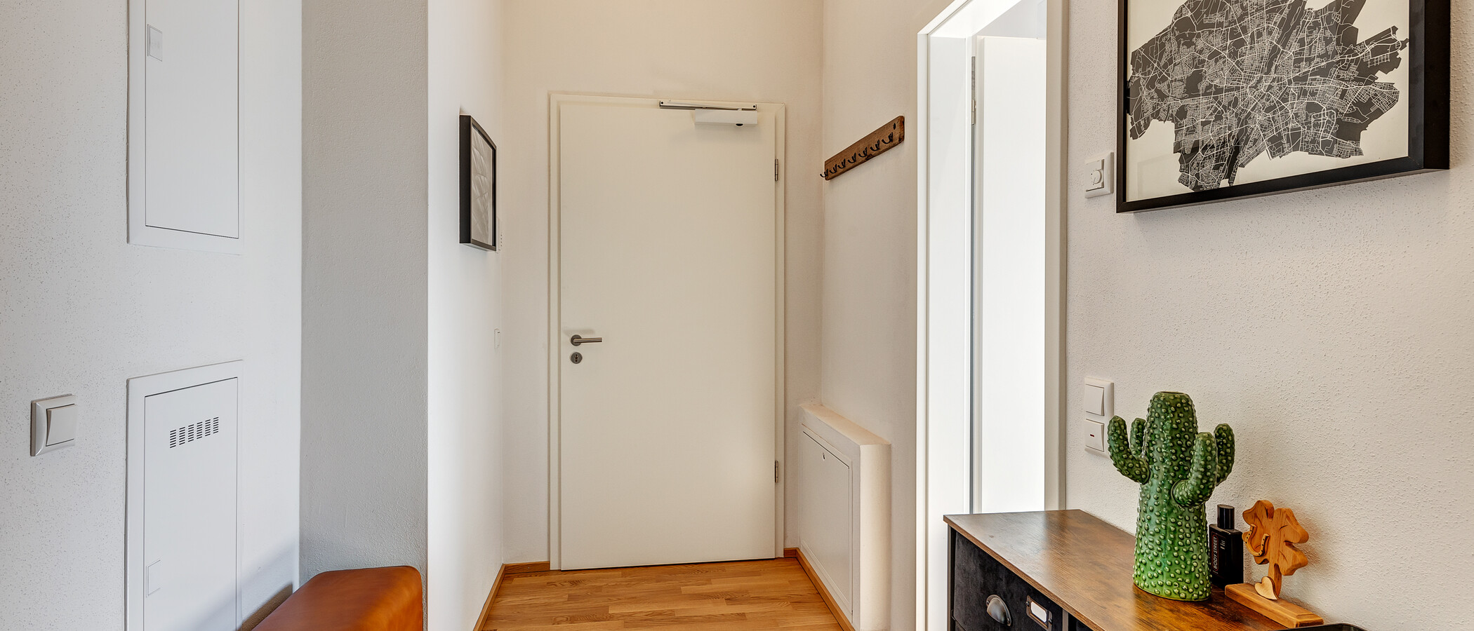 мансардная квартира München Trudering 01 коридор 13137