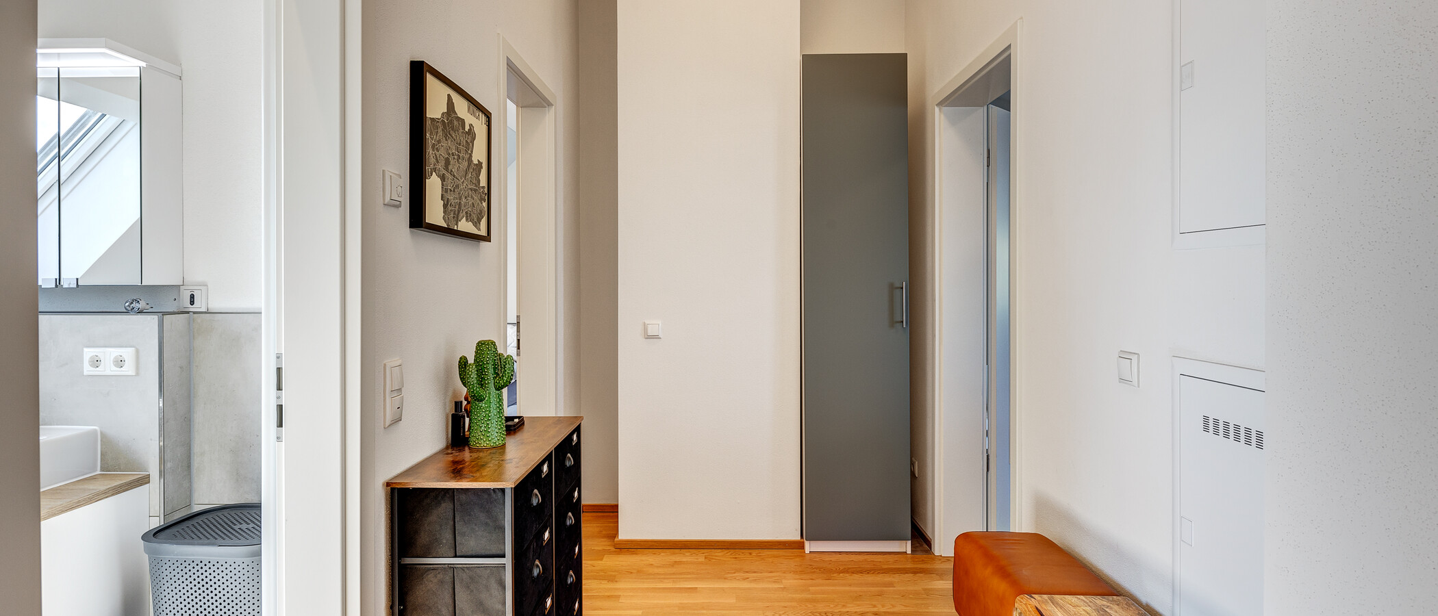 мансардная квартира München Trudering 02 коридор 13137