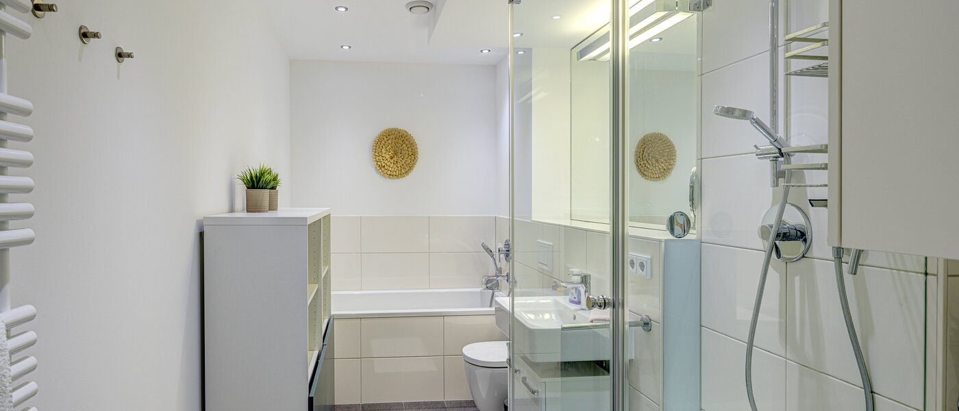 квартира München Ludwigsvorstadt 01 ванная комната 13139