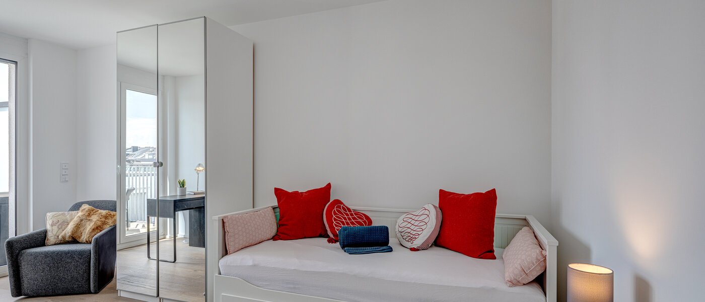 квартира München Ludwigsvorstadt 01 2-я спальная комната 13139