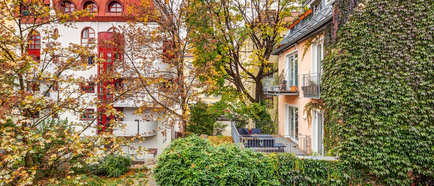 квартира München Schwanthalerhöhe 01 вид из окна 13142