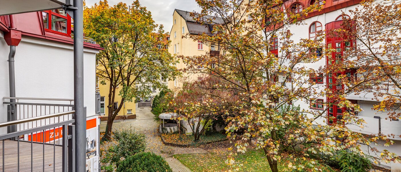 квартира München Schwanthalerhöhe 02 вид из окна 13142