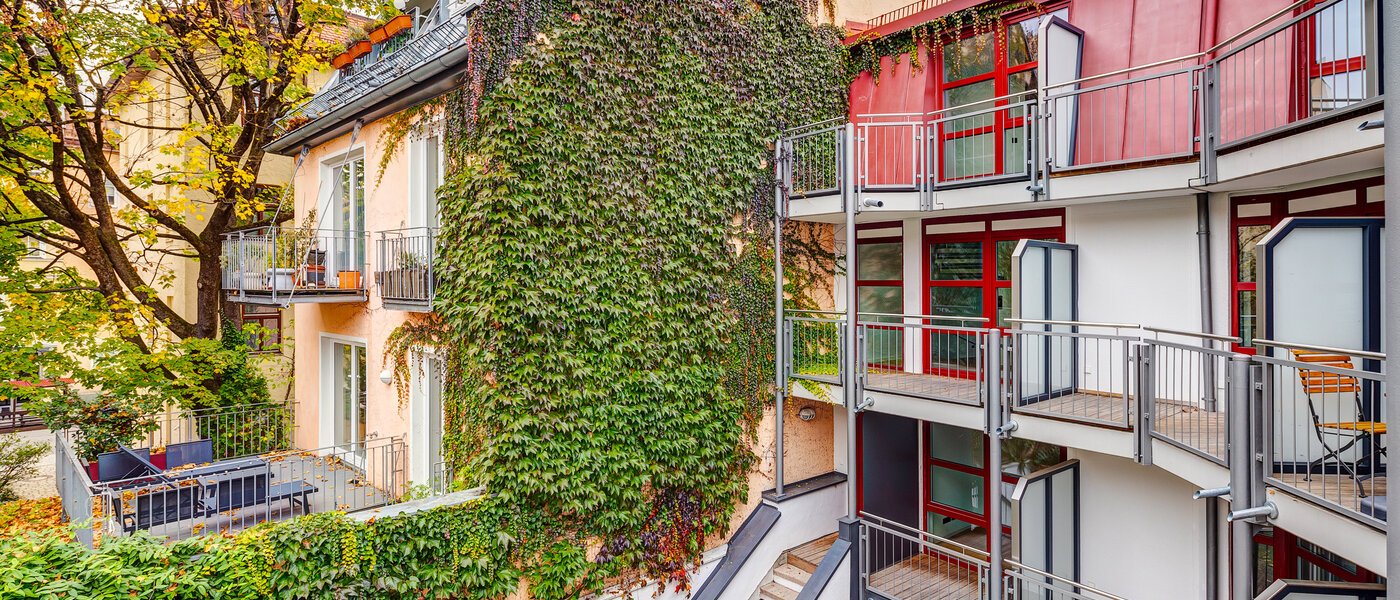 квартира München Schwanthalerhöhe 03 вид из окна 13142