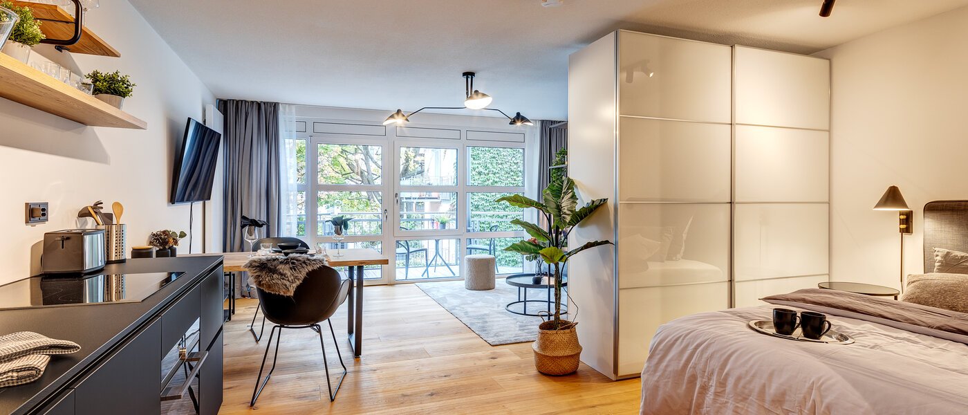 квартира München Schwanthalerhöhe 02 зона для сна 13142