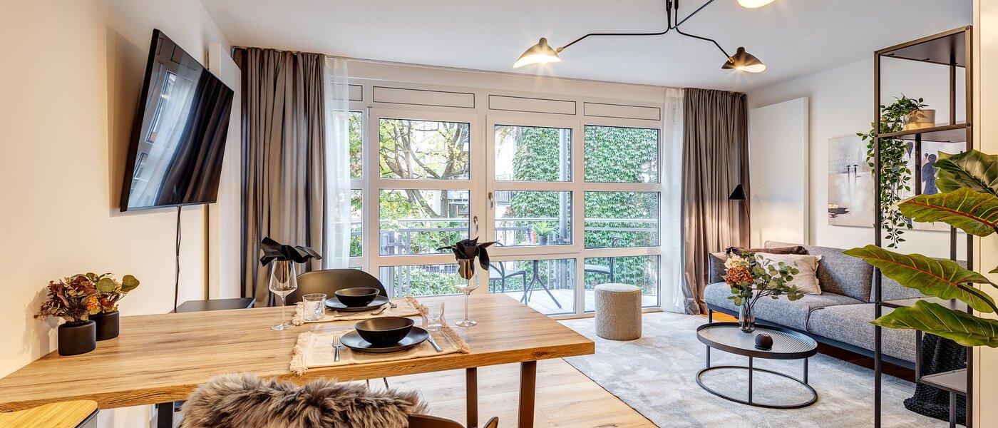 квартира München Schwanthalerhöhe 01 жилое пространство 13142