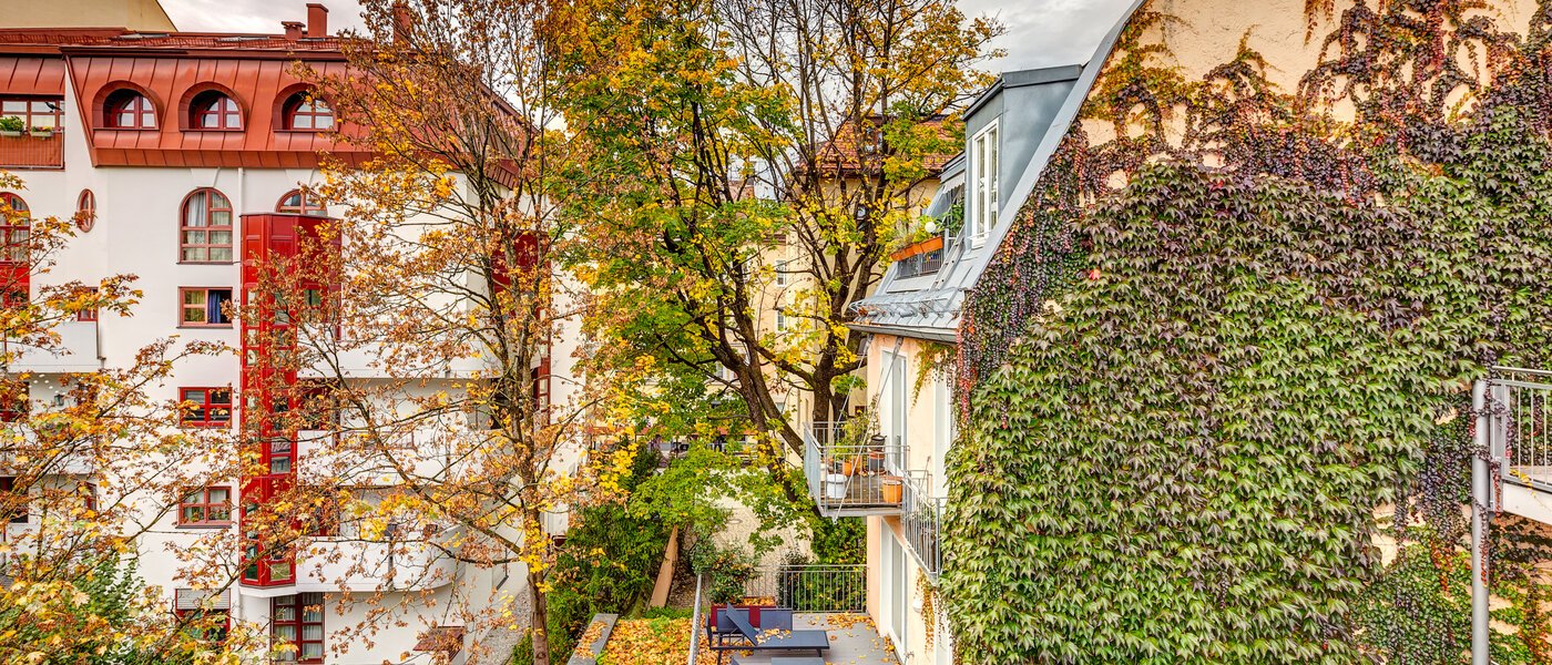 квартира München Schwanthalerhöhe 01 вид из окна 13143