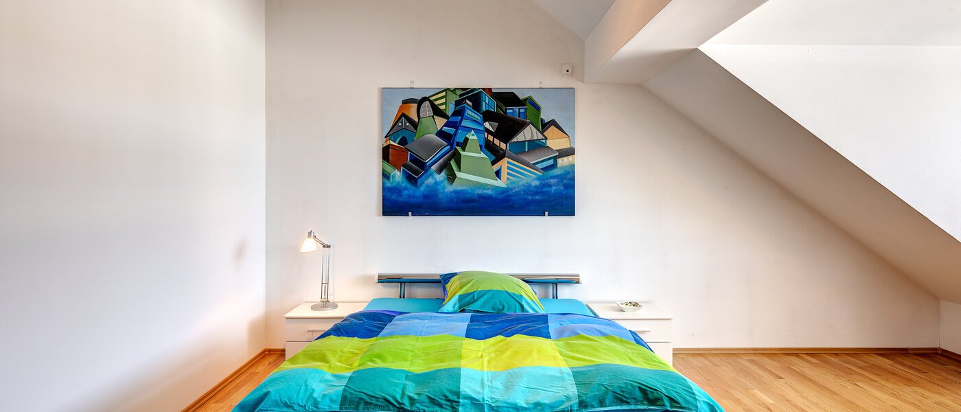 квартира München Schwabing (links der Leopoldstraße) 04 спальная комната 13164