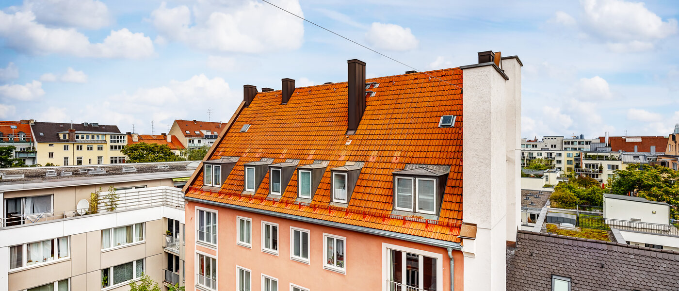 двухэтажная квартира-галерея München Maxvorstadt - Museumsviertel 02 вид из окна 13166