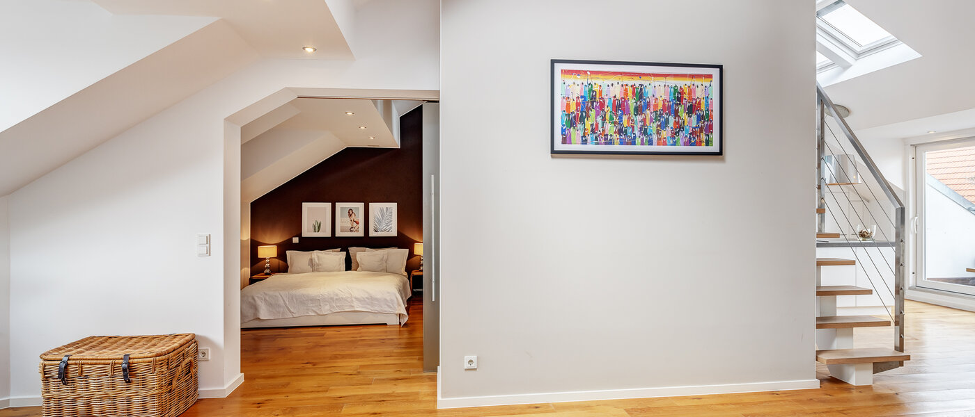 двухэтажная квартира-галерея München Maxvorstadt - Museumsviertel 03 жилое пространство 13166