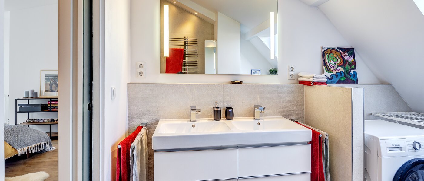 квартира München Berg am Laim 02 ванная комната 13179