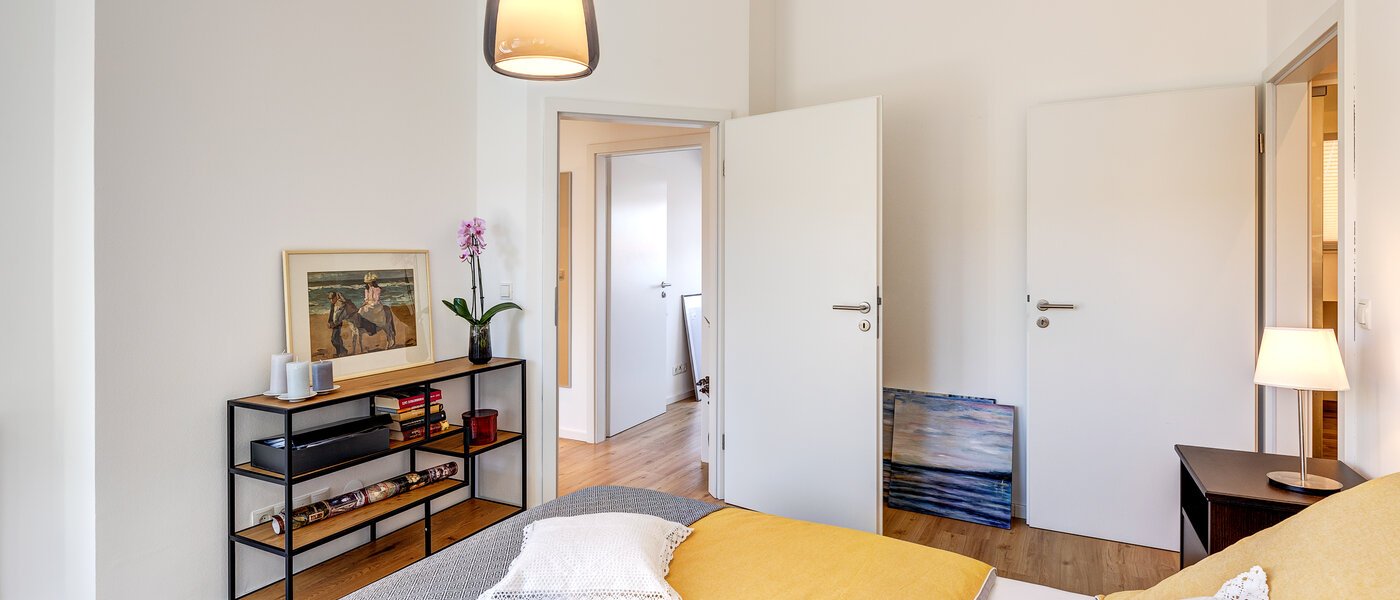 квартира München Berg am Laim 03 1-я спальная комната 13179