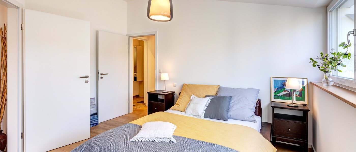 квартира München Berg am Laim 04 1-я спальная комната 13179