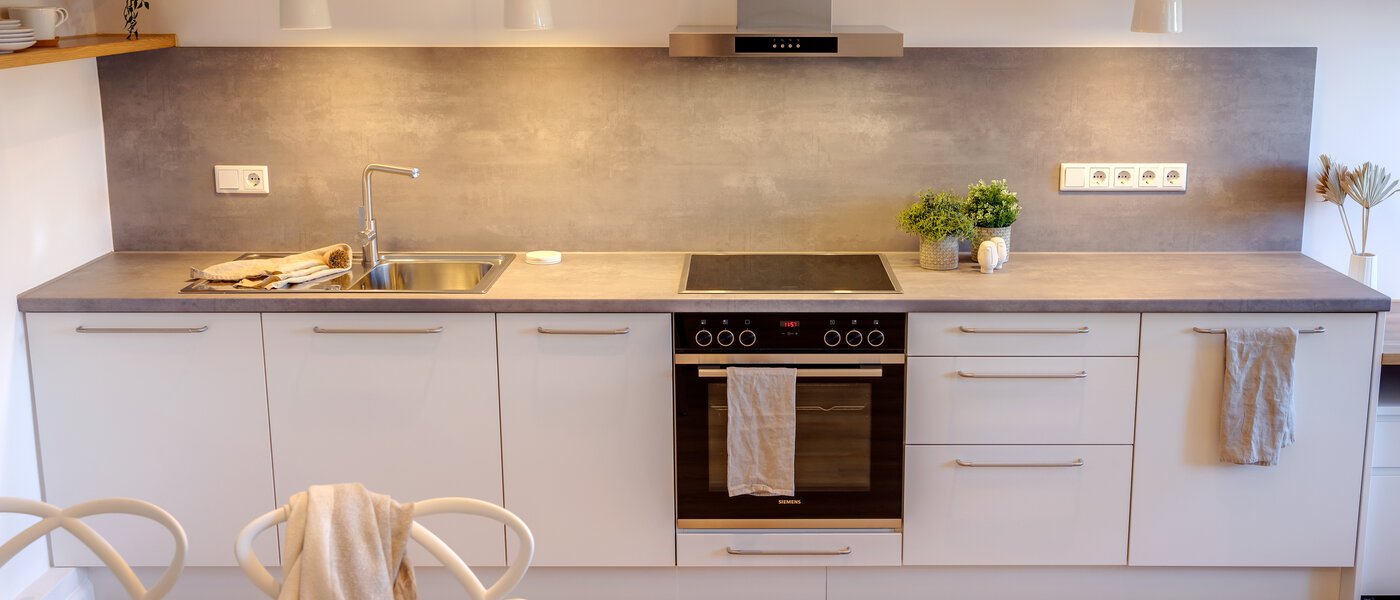 мансардная квартира München Au 01 кухня 13187