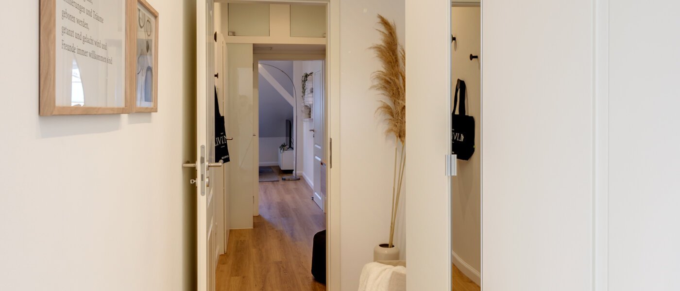 мансардная квартира München Au 03 коридор 13187