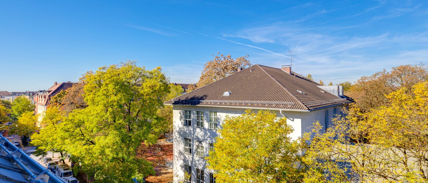 мансардная квартира München Au 01 вид из окна 13187