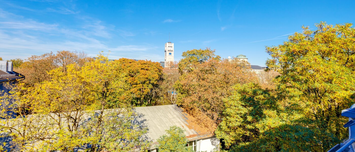 мансардная квартира München Au 02 вид из окна 13187