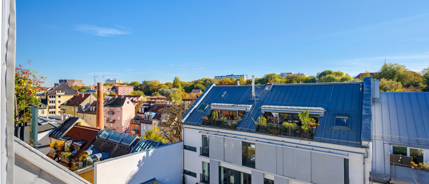 мансардная квартира München Au 04 вид из окна 13187