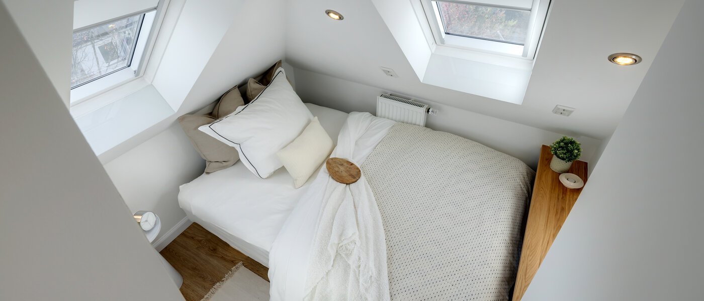 мансардная квартира München Au 02 зона для сна 13187
