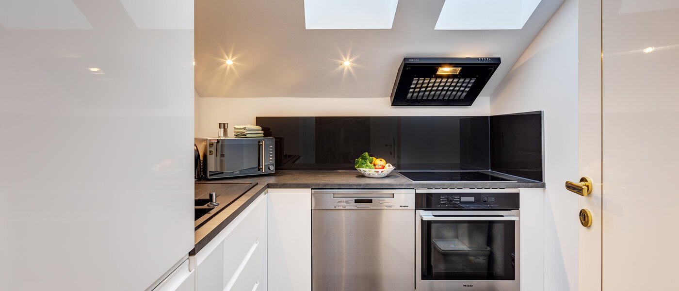 мансардная квартира Baldham 01 кухня 13188