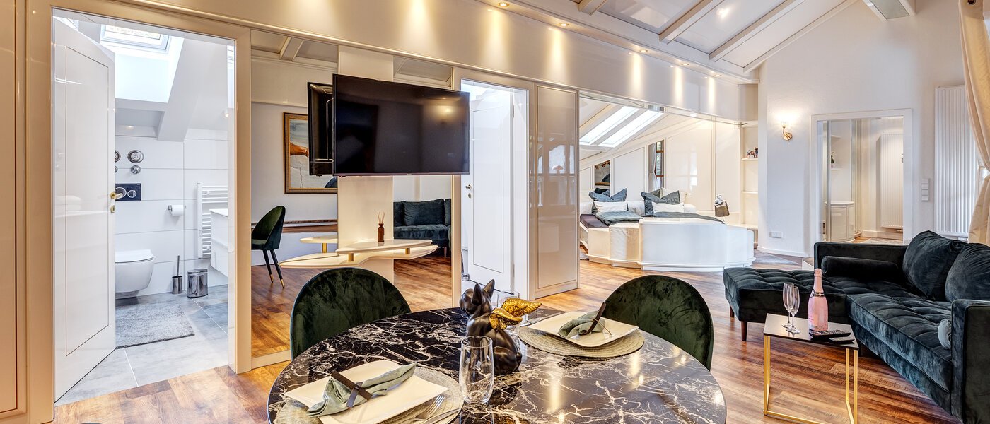 мансардная квартира Baldham 01 жилое пространство 13188