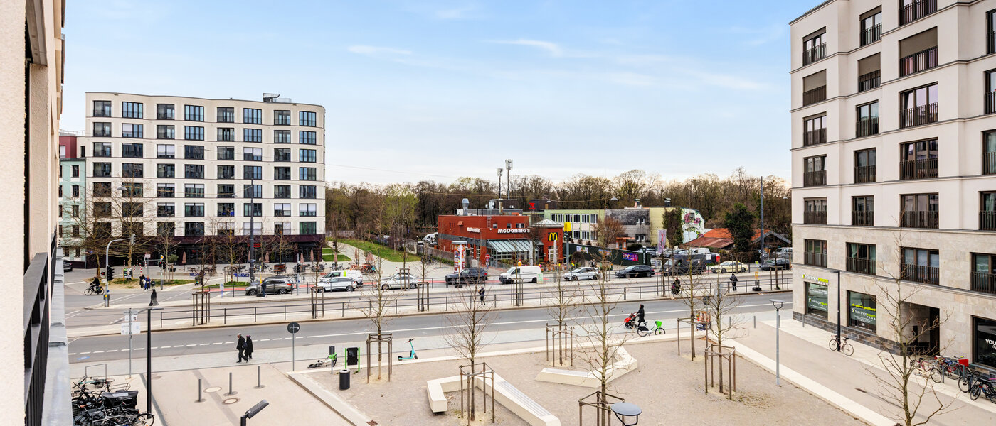 квартира München Au 01 вид из окна 13189