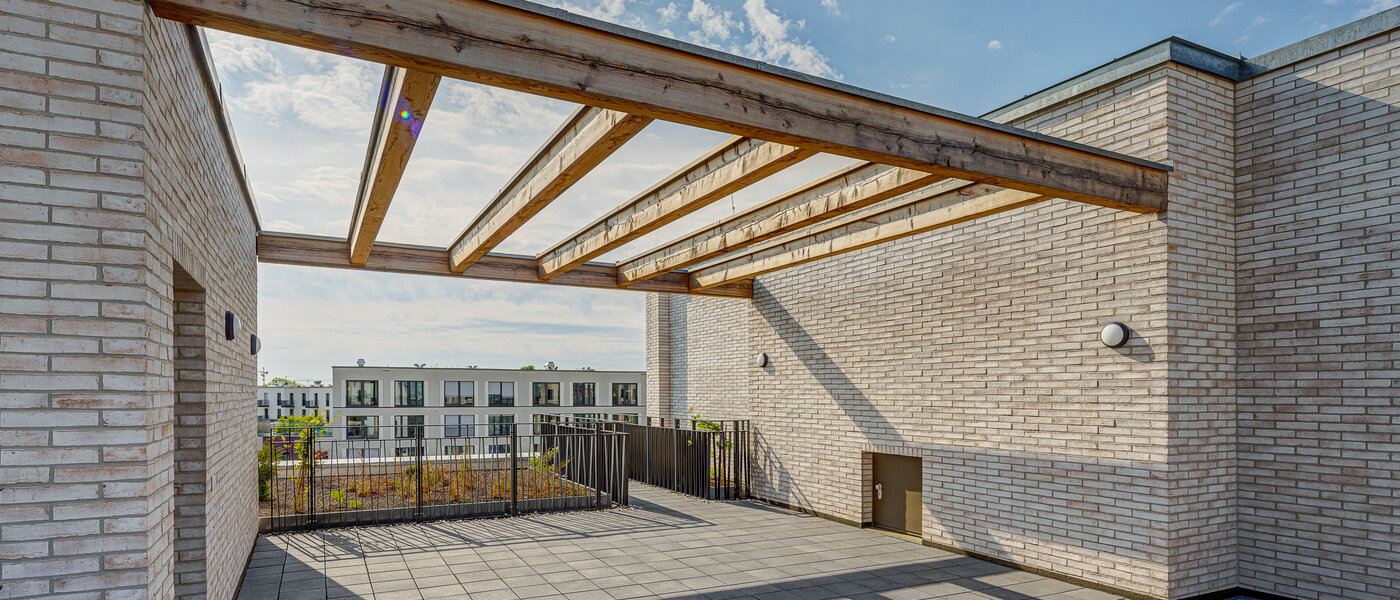 квартира München Au 01 общая терраса для жильцов дома 13189